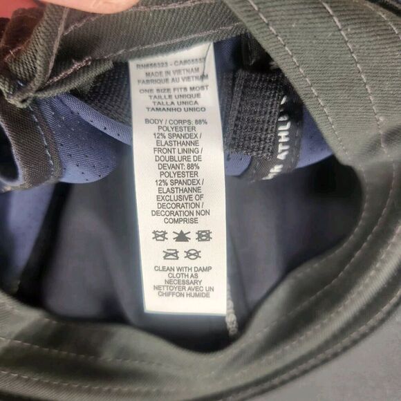 Nike Heritage86 Dri-Fit ADV Strapback Running Hat Cap Navy Blue Sports Fitness - Picture 11 of 11